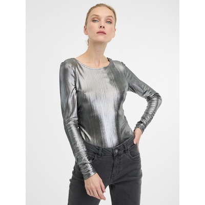 Orsay Сребриста дамска риза с дълъг ръкав ORSAY Orsay | Srebaren | ЖЕНИ | XS