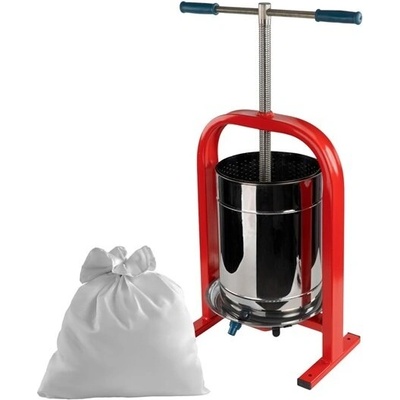 ELEFANT Ръчна Преса за грозде Dionis Inox, 20 L, двойна вана (16964)