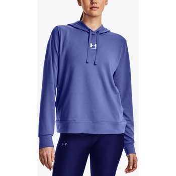 Under Armour Rival Terry Hoodie-BLU