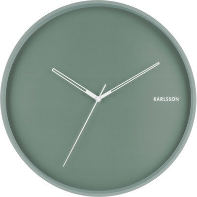 Karlsson Стенен часовник Hue зелен (KA5807GR)