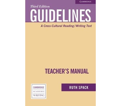 Guidelines Teacher's Manual
