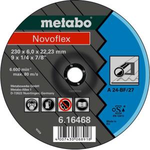 Metabo - Диск за грубо шлифоване на метал 150x22, 23 мм 616464000 (616464000)