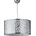Onli - Пендел BRUCE 1xE27/15W/230V Ø 45 cm матов хром (OL0505)