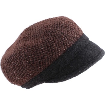 Дамски зимен каскет HatYou CP3523, Кафяв