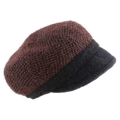 Дамски зимен каскет HatYou CP3523, Кафяв