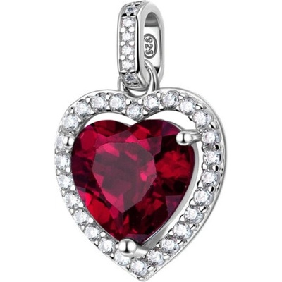 Brosway stříbrný přívěsek Fancy Passion ruby BWFPR141