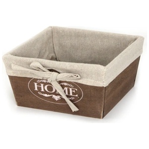 Horecano CN-Дървена кутия за съхранение КАФЯВА 19х19х9.5 cm Размер M (ZM23-1ZF-brown) (0193779)