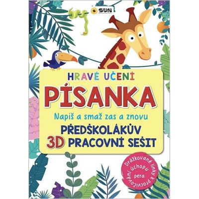 HRAVÉ UČENÍ - PÍSANKA - Napiš a Smaž zas a znovu - Drážkované linky