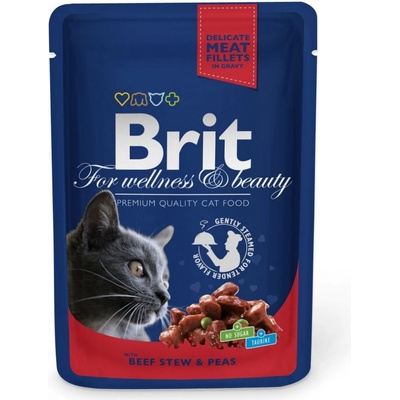 Brit Premium Cat Beef Stew & Peas 100 g