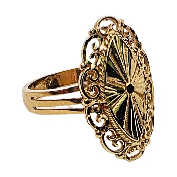 VipGold Златен дамски пръстен 4.38 гр (pr019)