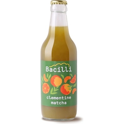 Bacilli Limonáda matcha clementine BIO 330 ml