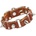 HARAHU Гривна re-33278 - Кафява kp33278