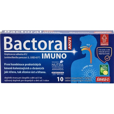 Favea Bactoral IMUNO 10 tabliet