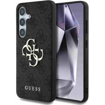 GUESS Калъф GUESS, PU 4G Metal Logo за Samsung Galaxy S25, GUHCS25S4GMGGR, Сив (GUHCS25S4GMGGR)