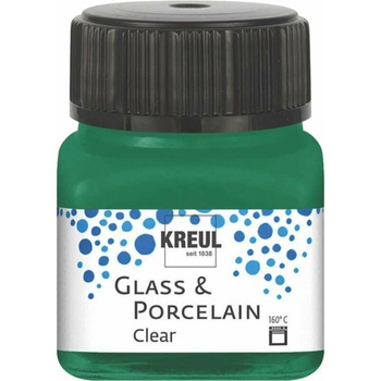 Kreul Clear Боя за стъкло Dark Green 20 ml 1 бр (16224)
