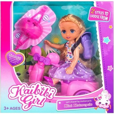Игрален комплект с мини кукла с тротинетка KariKids 42228
