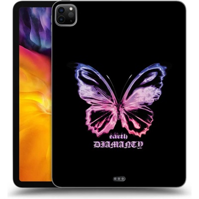 Picasee silikónový obal Apple iPad 11 2022 M2 4.generace Diamanty Purple čierny