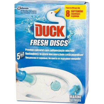 Duck Ароматизатор за тоалетна Fresh Discs, гел, океан, 36 ml