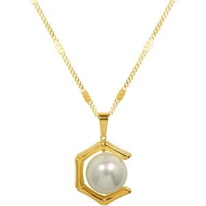 HARAHU Колие al-21110 - Златна kp21110