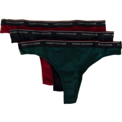 Tommy Hilfiger 3 Pack Thong C O navy