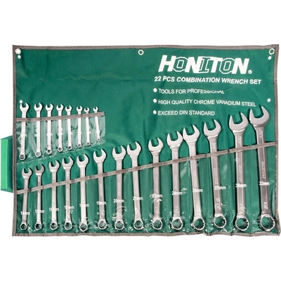 Honiton sada očkoplochých klíčů vyhnutých 22 dílů 6-32 mm HG11522
