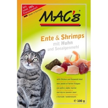 Mac's Cat masová kachní s krevetami 100 g