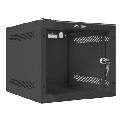 Lanberg Комуникационен шкаф Lanberg rack cabinet 10 wall-mount 4U / 280x310 for self-assembly (flat pack) (WF10-2304-10B)