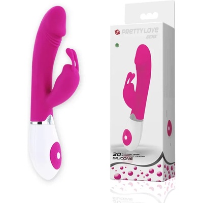 Вибратор тип заек, множество функции, 20, 4см. - Pretty Love Gene (DEBRA00737)