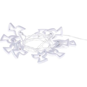 EMOS LED гирлянда CHAIN 10xLED/2xAA 1, 85m топла бяла светлина (EMS168)