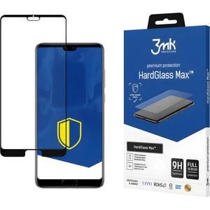 3mk Protection HardGlass Max - защитно стъкло за Huawei P20 - Черен KP20984