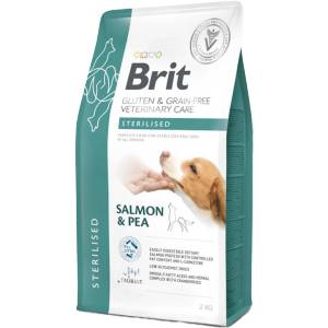 Brit Veterinary Diets Dog Sterilised - За Кастрирани Кучета със Сьомга и Грах