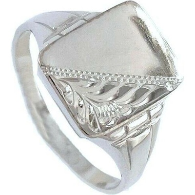 Infinitysilver Stříbrný pánský prsten s rytinou 4219666