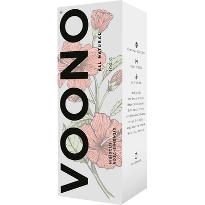 Voono Ibišek červený pigment 100 g