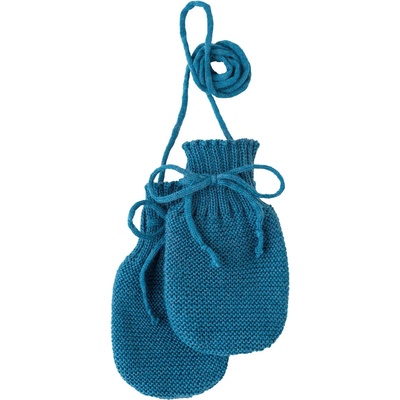disana Детски ръкавици Disana Kid's Strick-Handschuhe Gloves - Taubenblau - размер 0 (EU) (202-7761-0511)