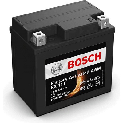 Мото акумулатор Bosch YTX5L-BS 4Ah R+ (BOSCH 0 986 FA1 110)