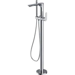 Cersanit Crea - Смесител за вана за вграждане в пода, с корпус, хром S951-306 (S951-306)