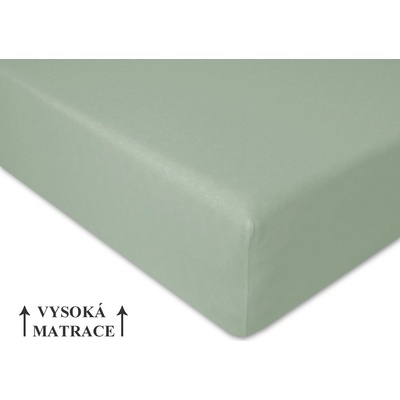 Brotex Jersey prostěradlo Exclusive mint 90x200