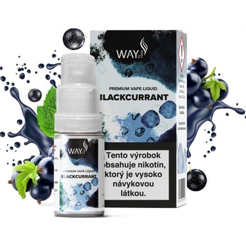WAY to Vape Blackcurrant 10 ml 12 mg