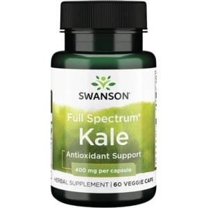 Swanson Full Spectrum Kale 400 mg [60 капсули]