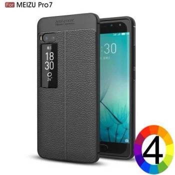 Image 1 of Meizu PRO 7 Удароустойчив Litchi Skin Калъф и Протектор