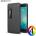 Meizu PRO 7 Удароустойчив Litchi Skin Калъф и Протектор