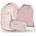 Baagl BAAGL СЕТ 3 Skate Max Creamy: раница, несесер, торбичка (A-35385)