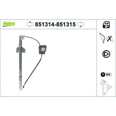 Zvedací zařízení oken VALEO 851315