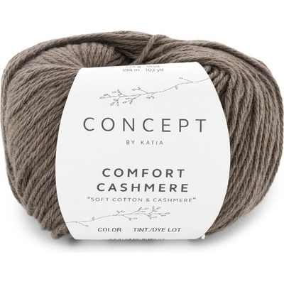 COMFORT CASHMERE Katia Farby COMFORT CASHMERE: 61 srnčia hnedá