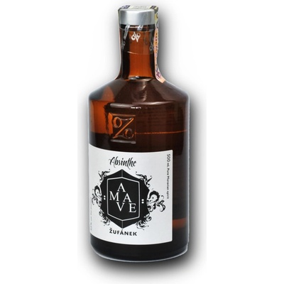 Žufánek Absinthe Amave 53% 0,5 l (čistá fľaša)