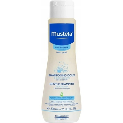 Mustela Bébé jemný šampón pre deti od narodenia 200 ml