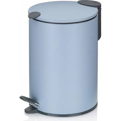 Kela Кош за отпадъци с педал Mats - светло син - 3 л (KELA 23611)