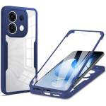 Techsuit Калъф за Oppo Reno13 - ColorVerse 360 Series + Screen Protector - Син