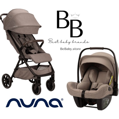 Nuna Set Sport TRVL lx a autosedačky Pipa Next TRVL™ lx cedar 2025