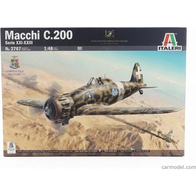 Italeri Aermacchi C.200 Vojenské lietadlo 1939 / 1:48